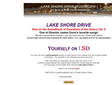 Tablet Screenshot of lakeshoredrivemusic.com
